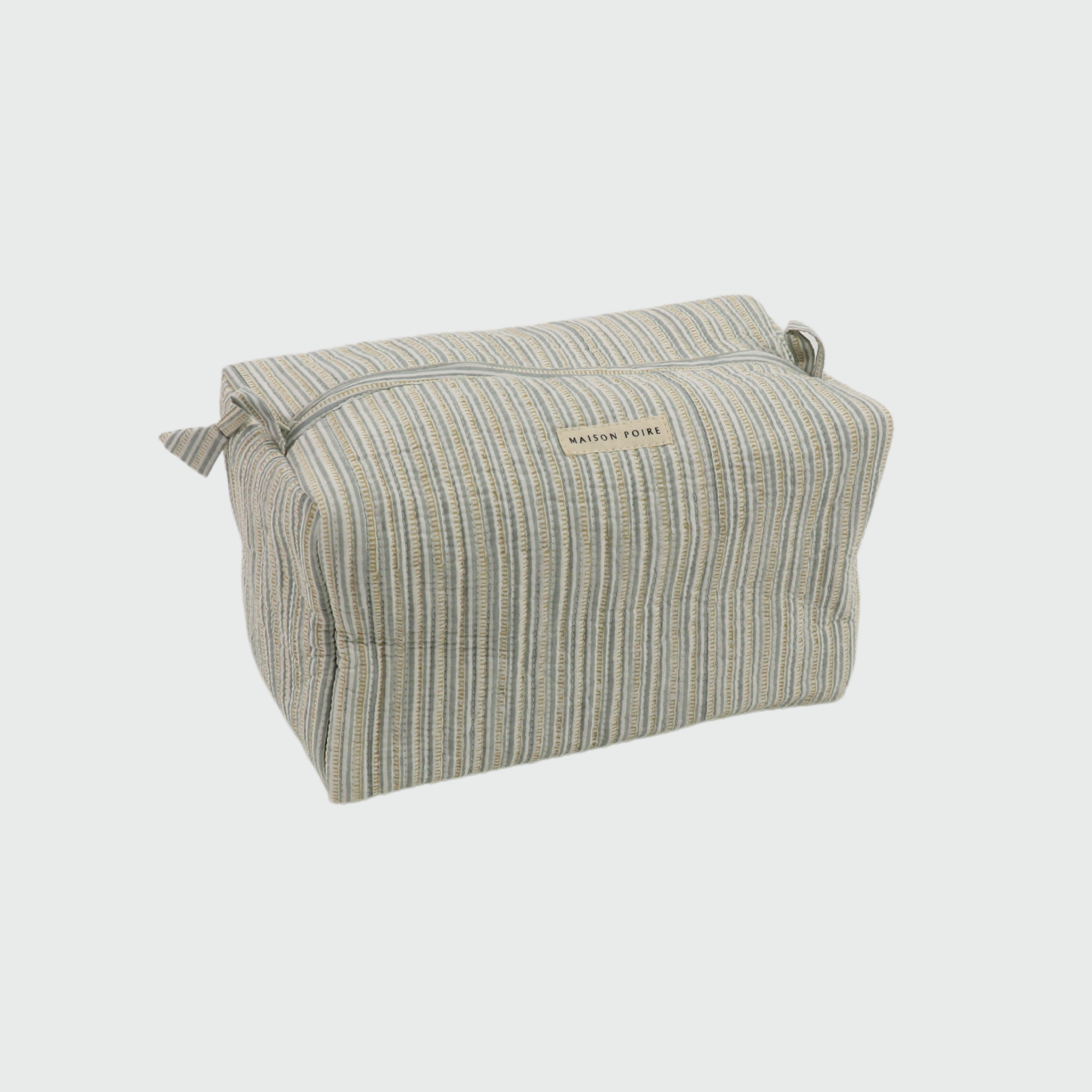 Clémence Toiletry Bag, Blue Mist