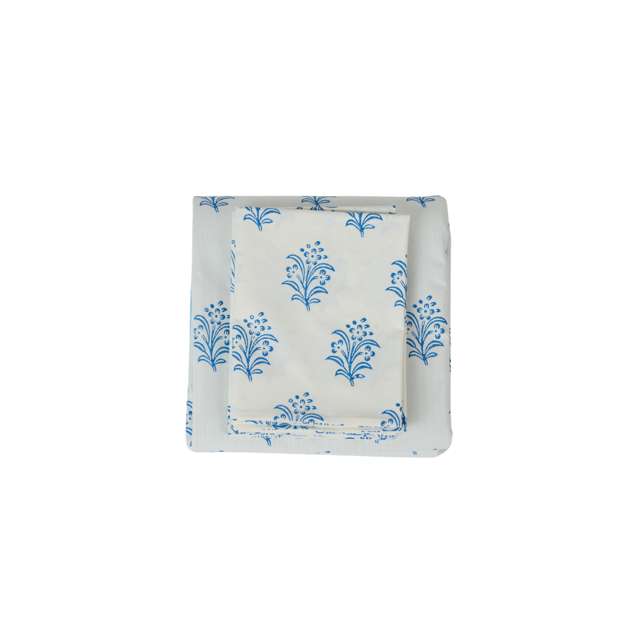 Eloise Reversible Duvet Cover, Cobalt