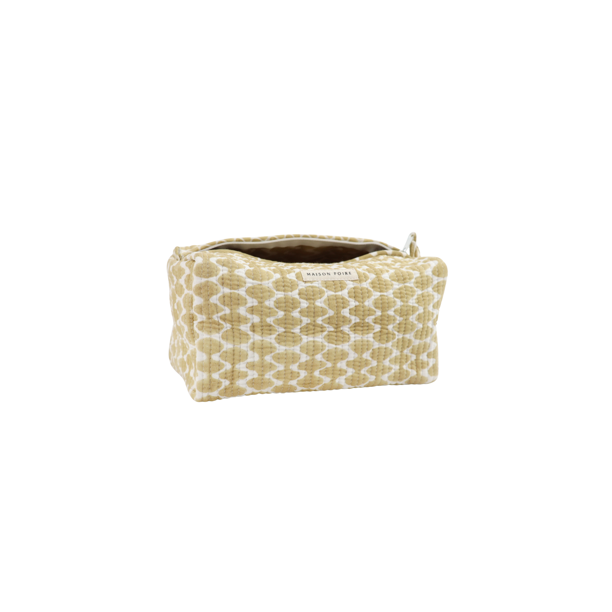 Agnes Small Toiletry Bag, Beige