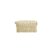 Agnes Small Toiletry Bag, Beige