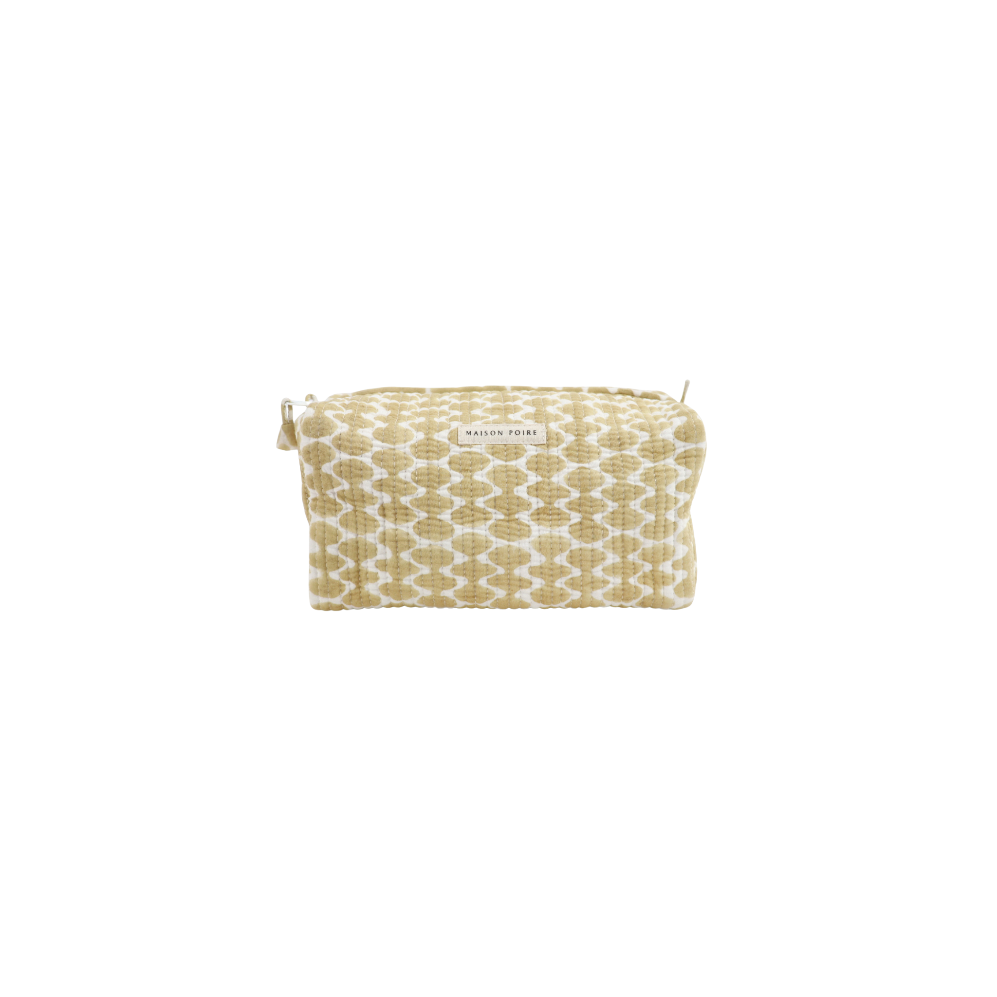 Agnes Small Toiletry Bag, Beige