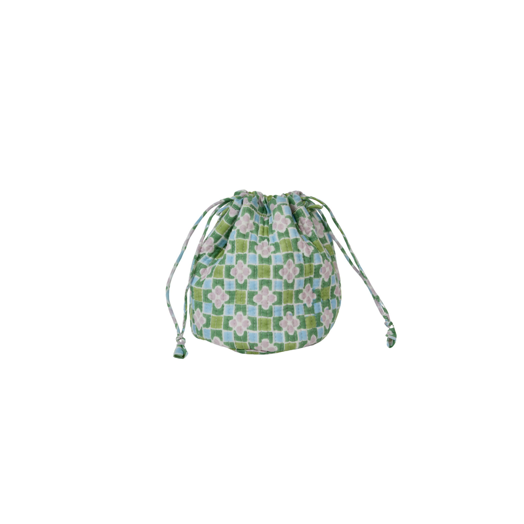 Arthur Jewelry Pouch, Lilac/Spring Green