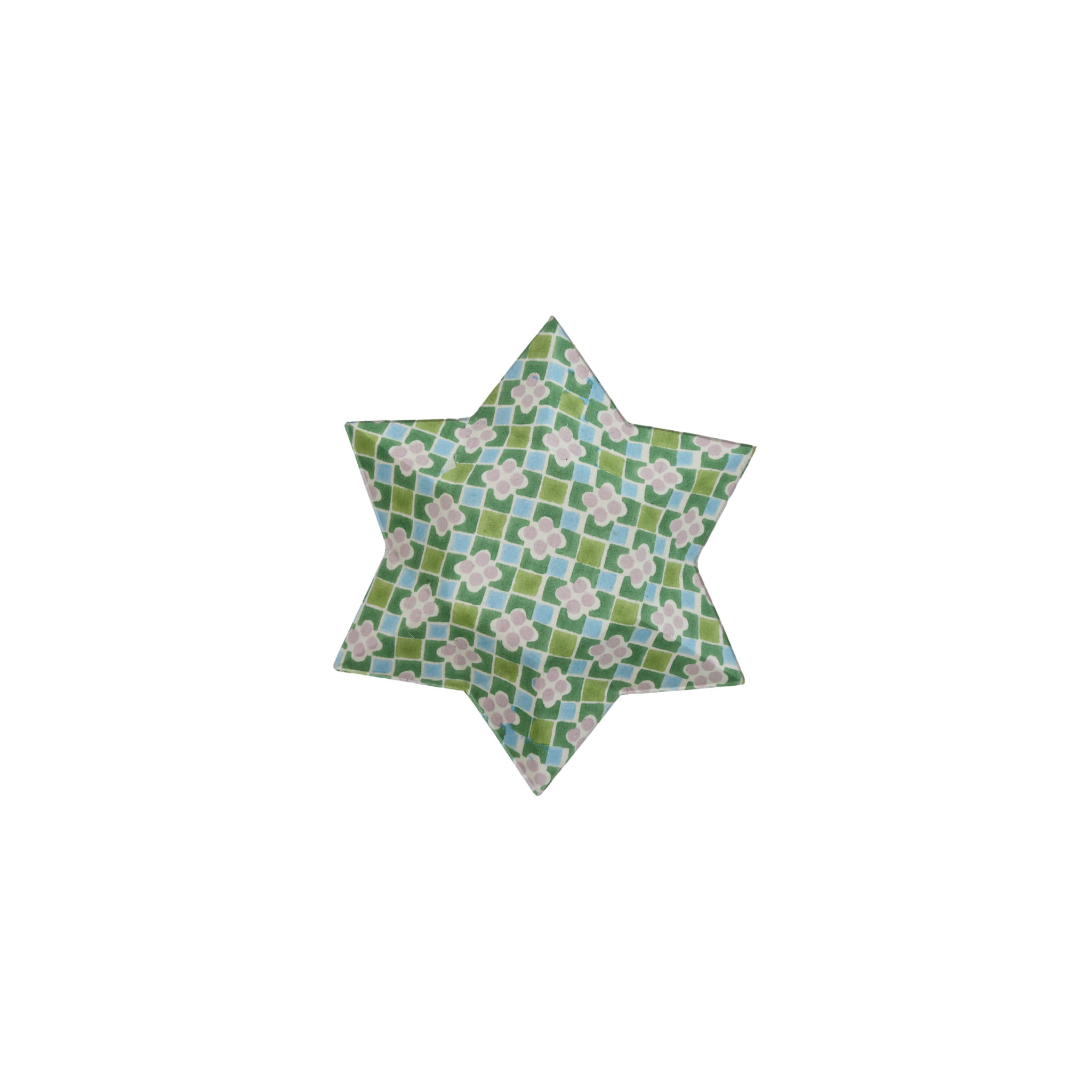 Arthur Star Bowl, Lilac/Spring Green