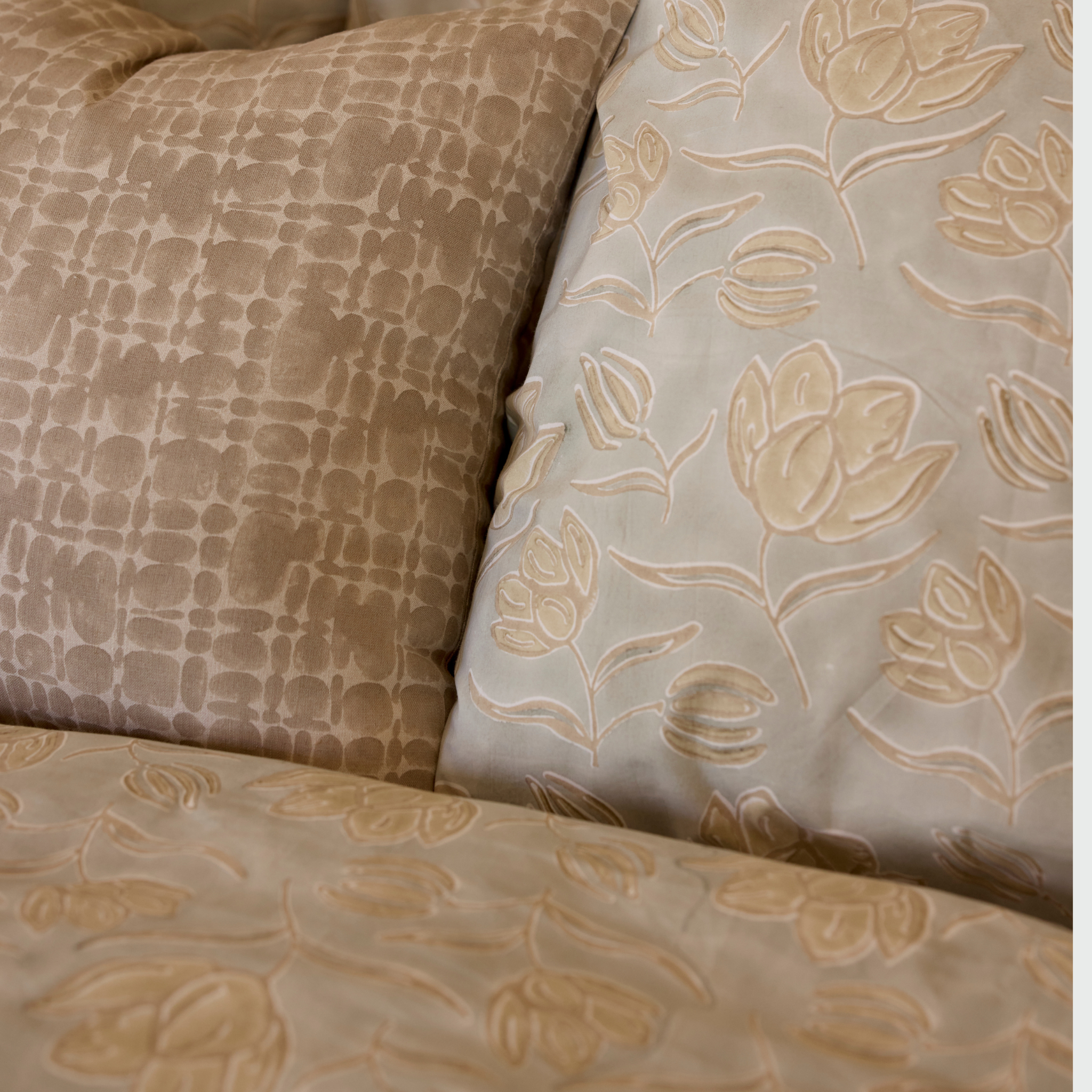 Housse de couette Astrid, Écume de mer