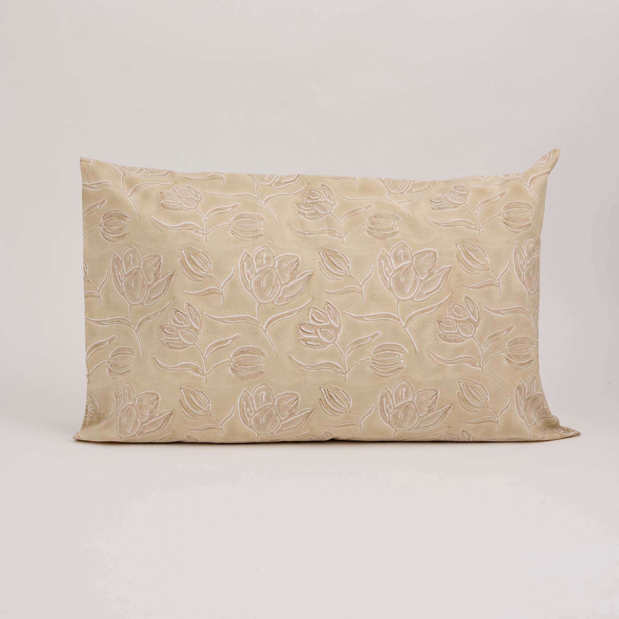 Taie d'oreiller Astrid, Sable