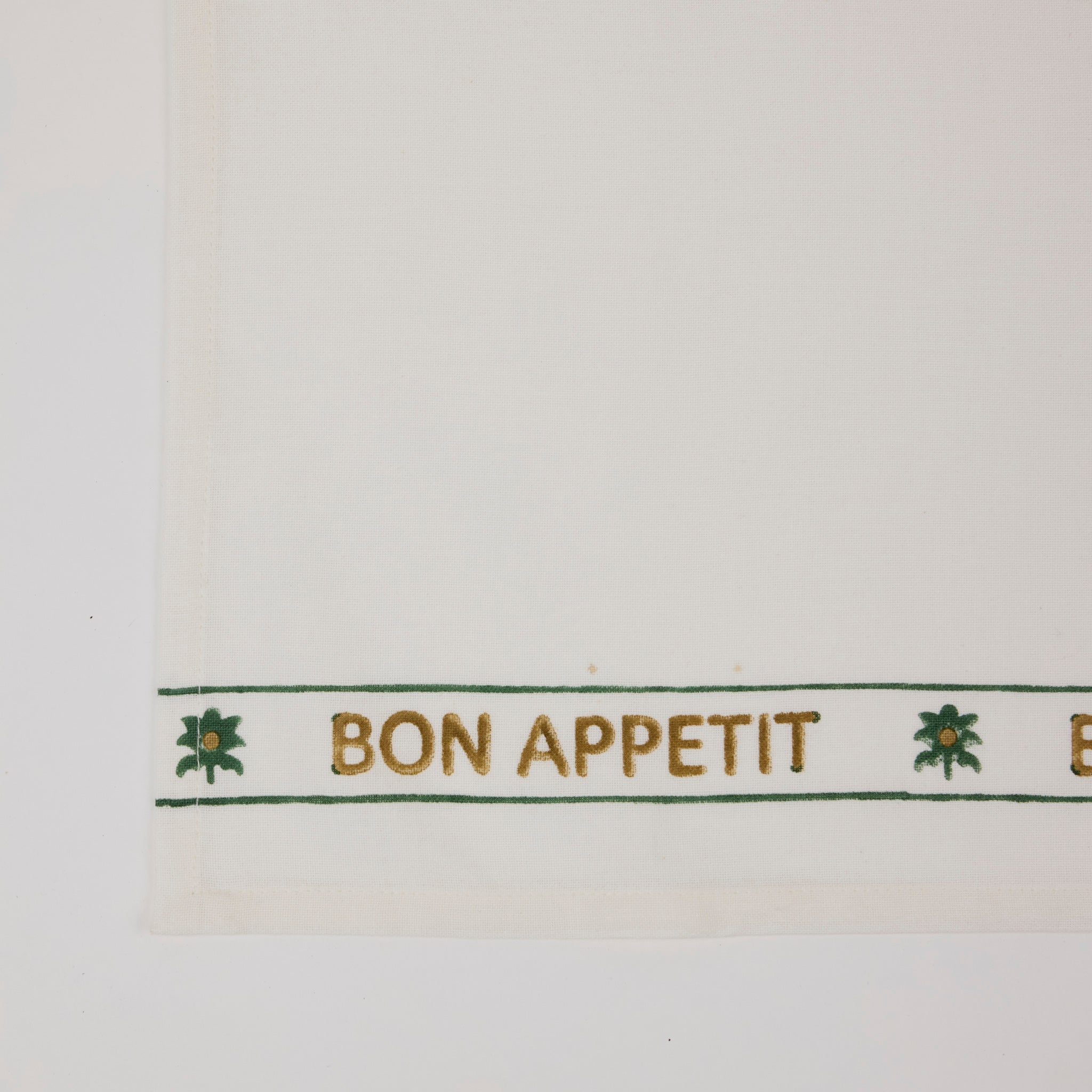 Holiday Bon Appétit Dish Towel, Pine