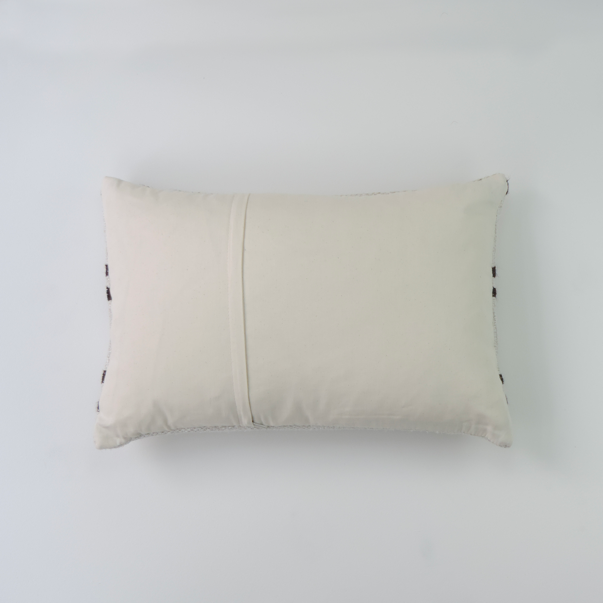 Housse de Coussin à rayures marron