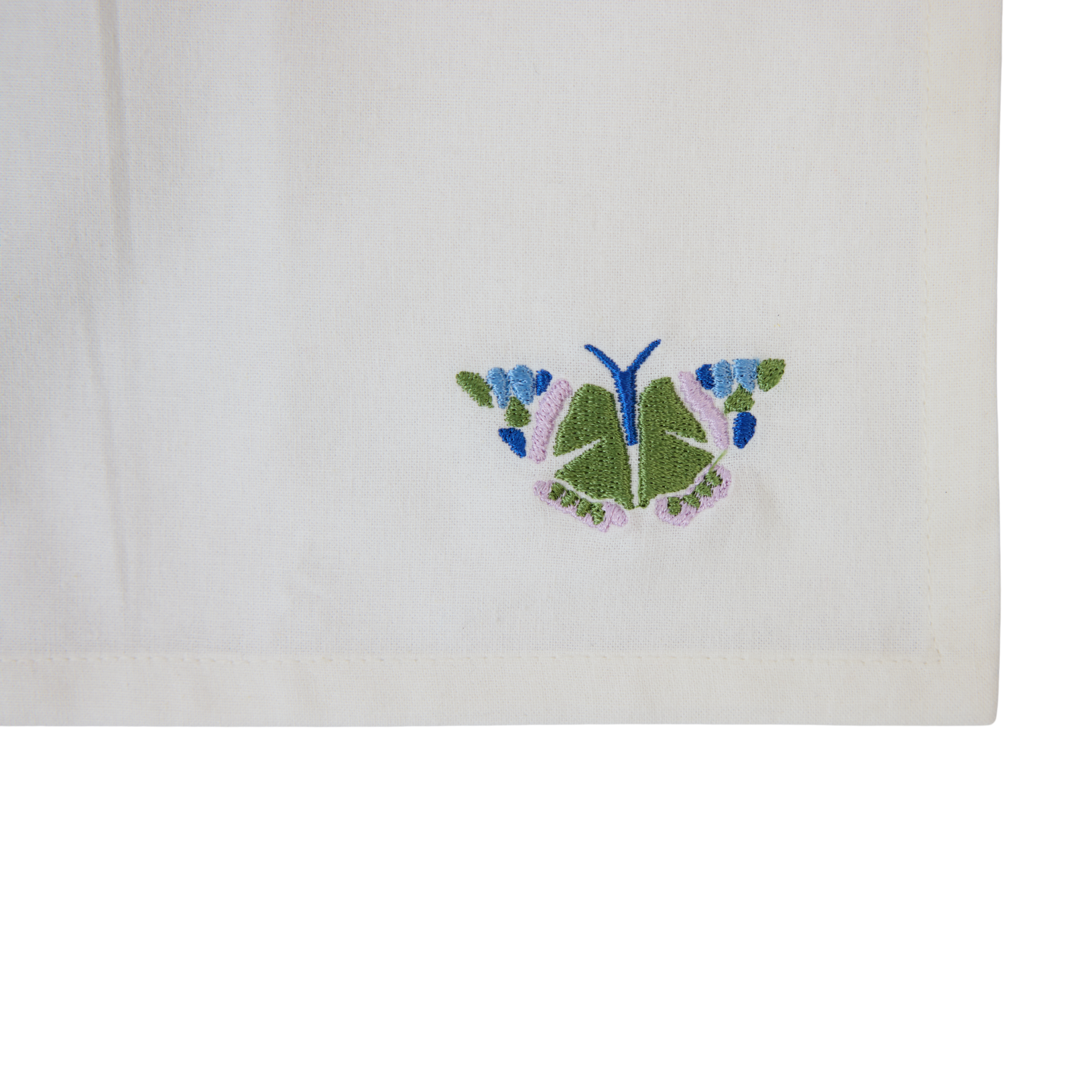 Butterfly Embroidered Napkin