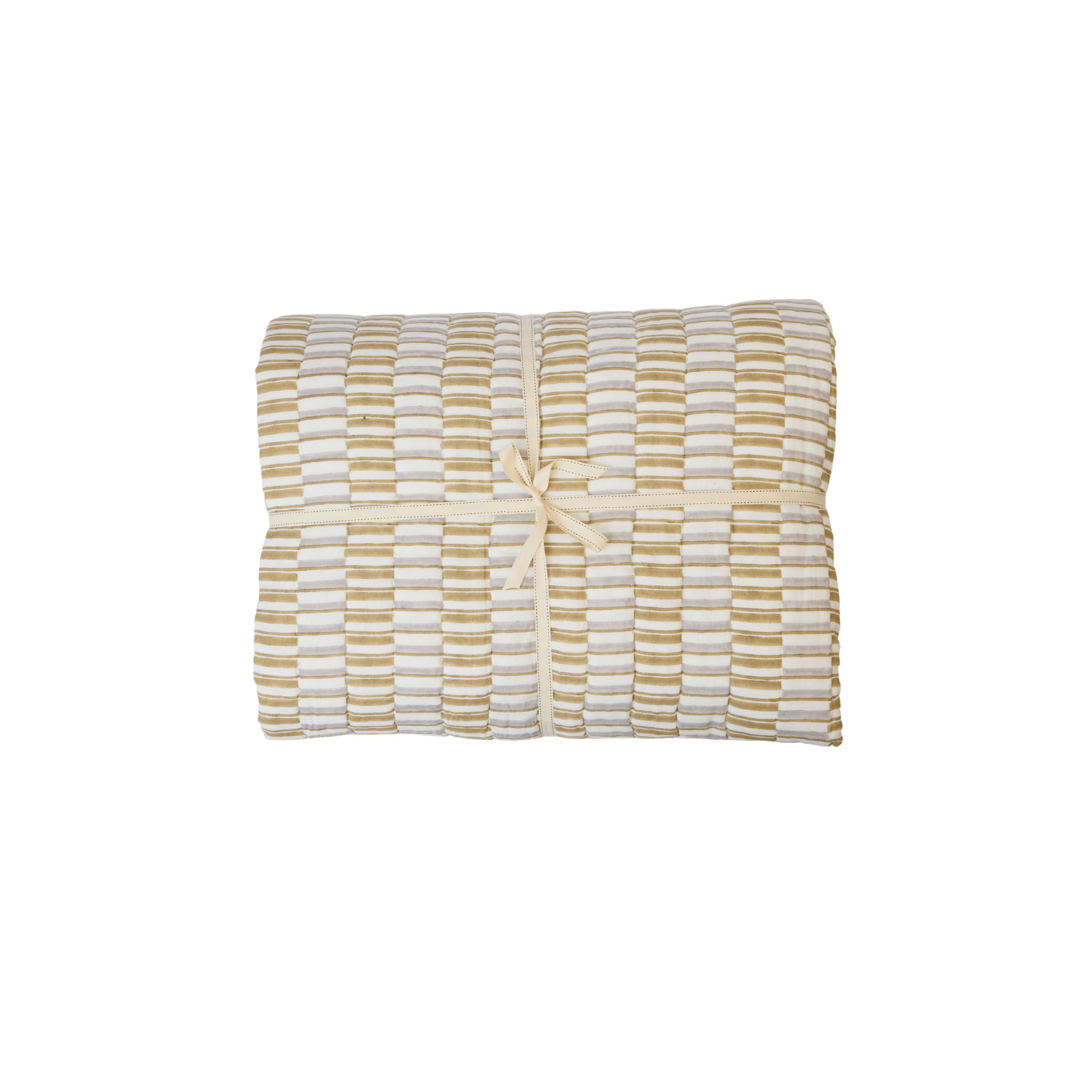 Camille Bed Quilt, Sand