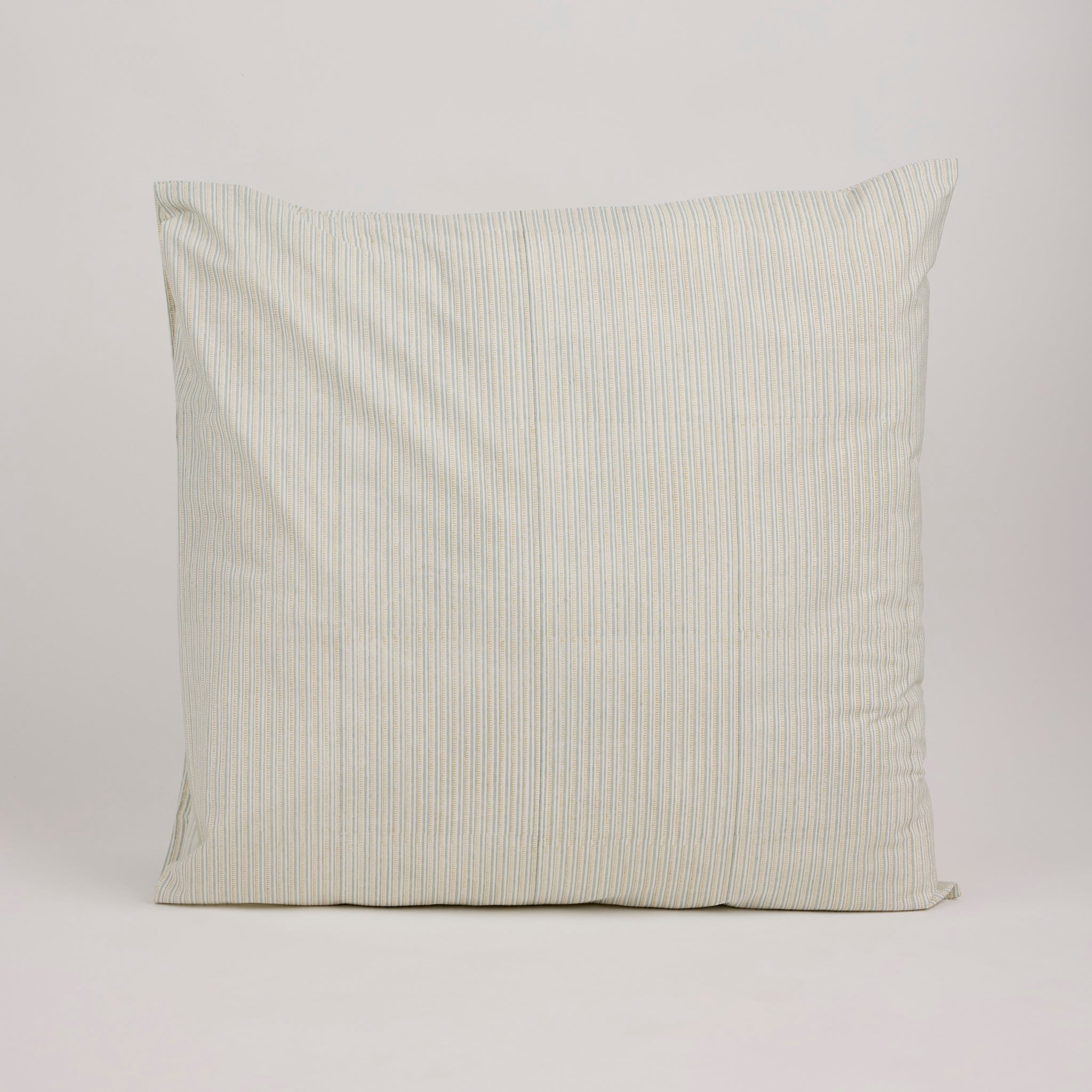 Taie d'oreiller Clémence, Brume Bleue