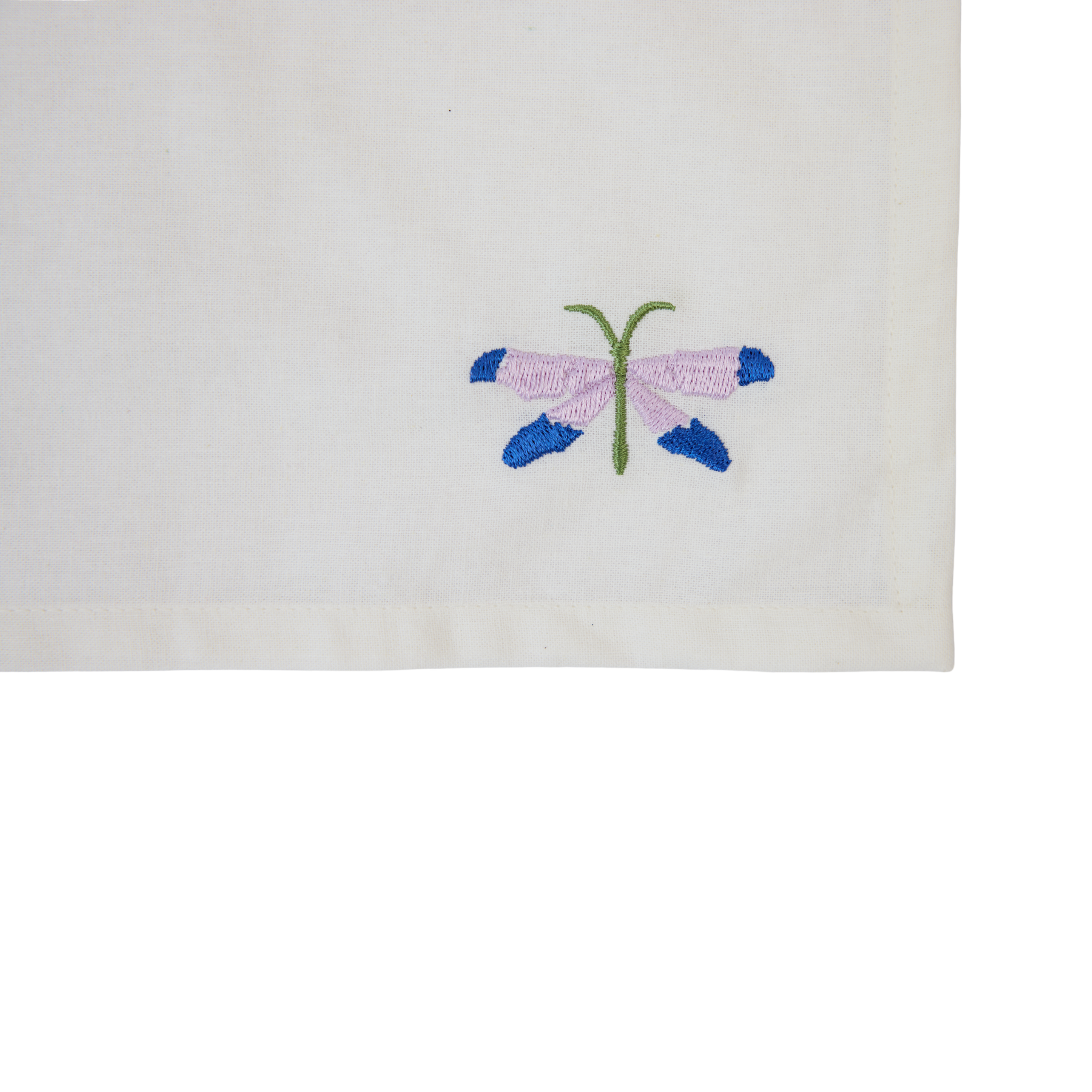 Dragonfly Embroidered Napkin