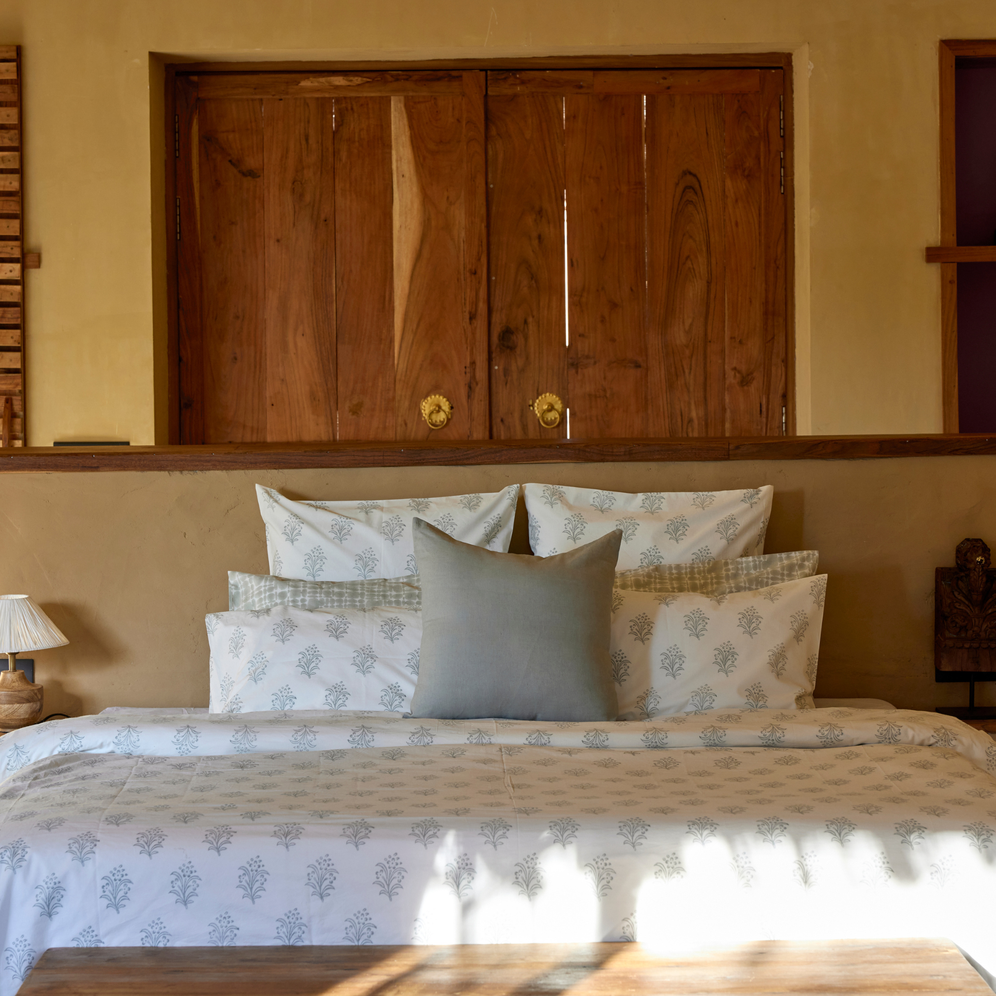 Parure de Lit Eloise, Blue Mist