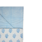 Eloise Reversible Duvet Cover, Cobalt