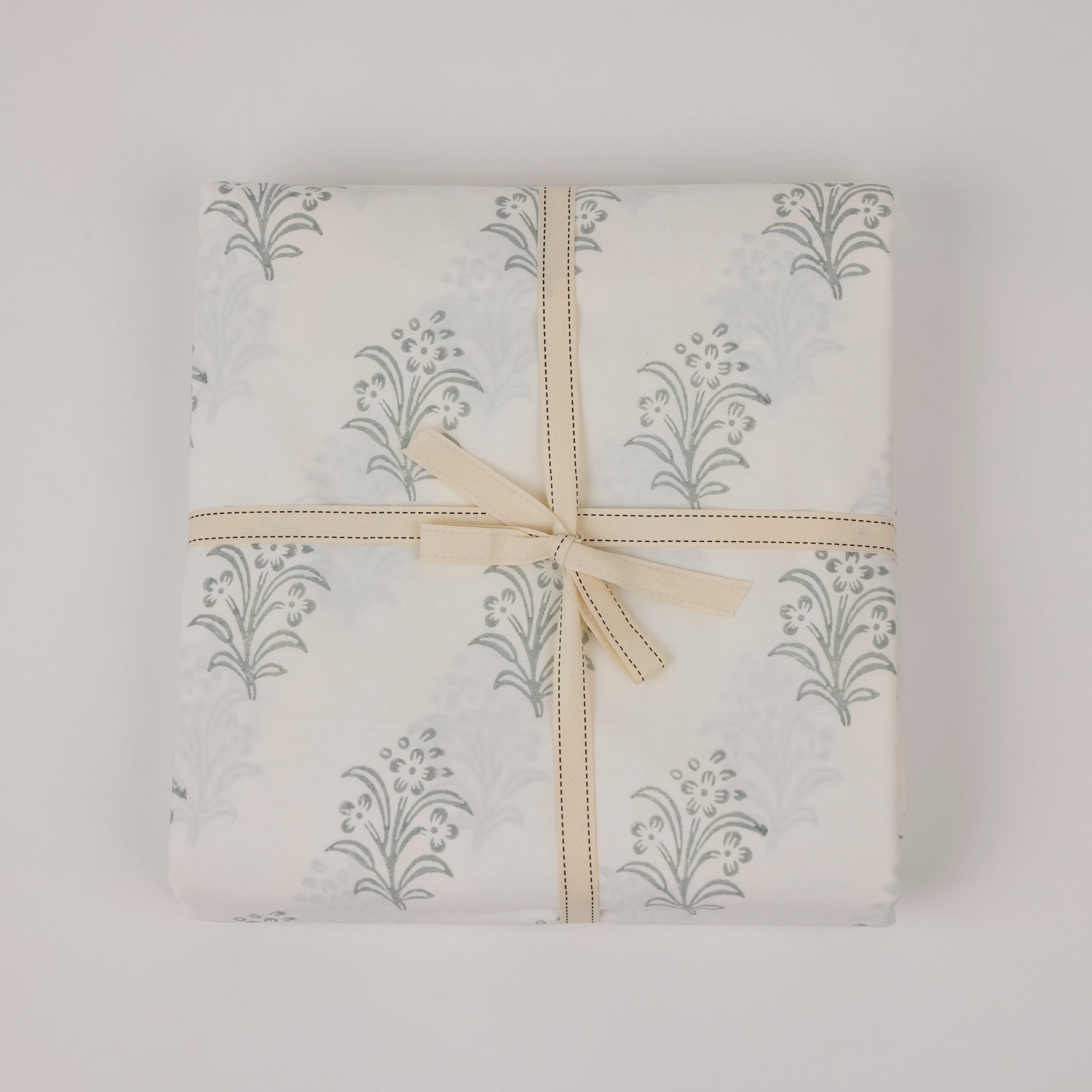 Housse de couette Eloise, Brume Bleue