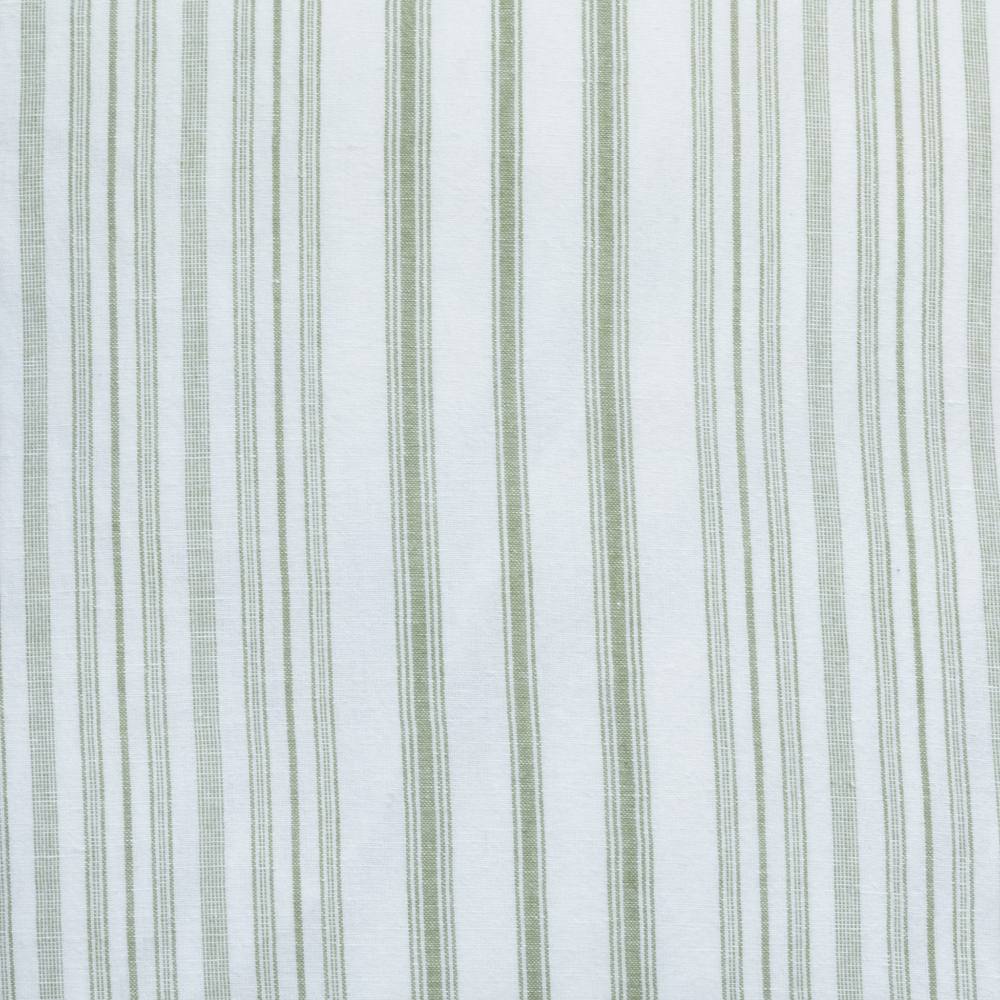 Housse de Coussin à rayures olive