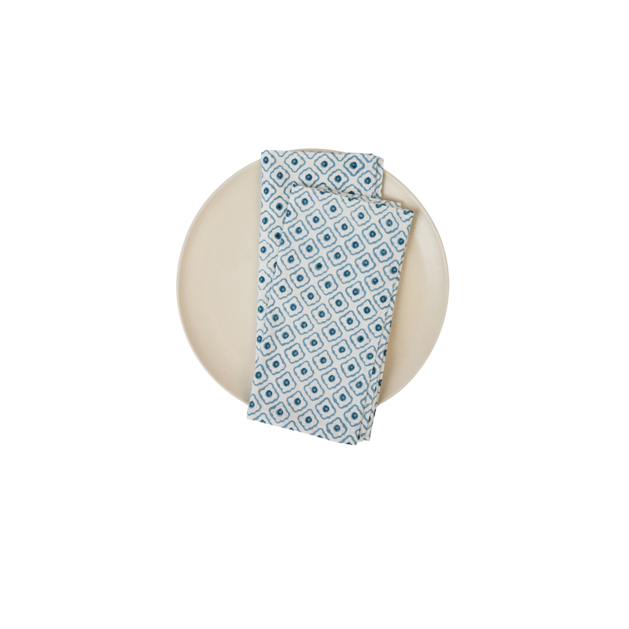 Serviette de table Juliette, Bleue Claire