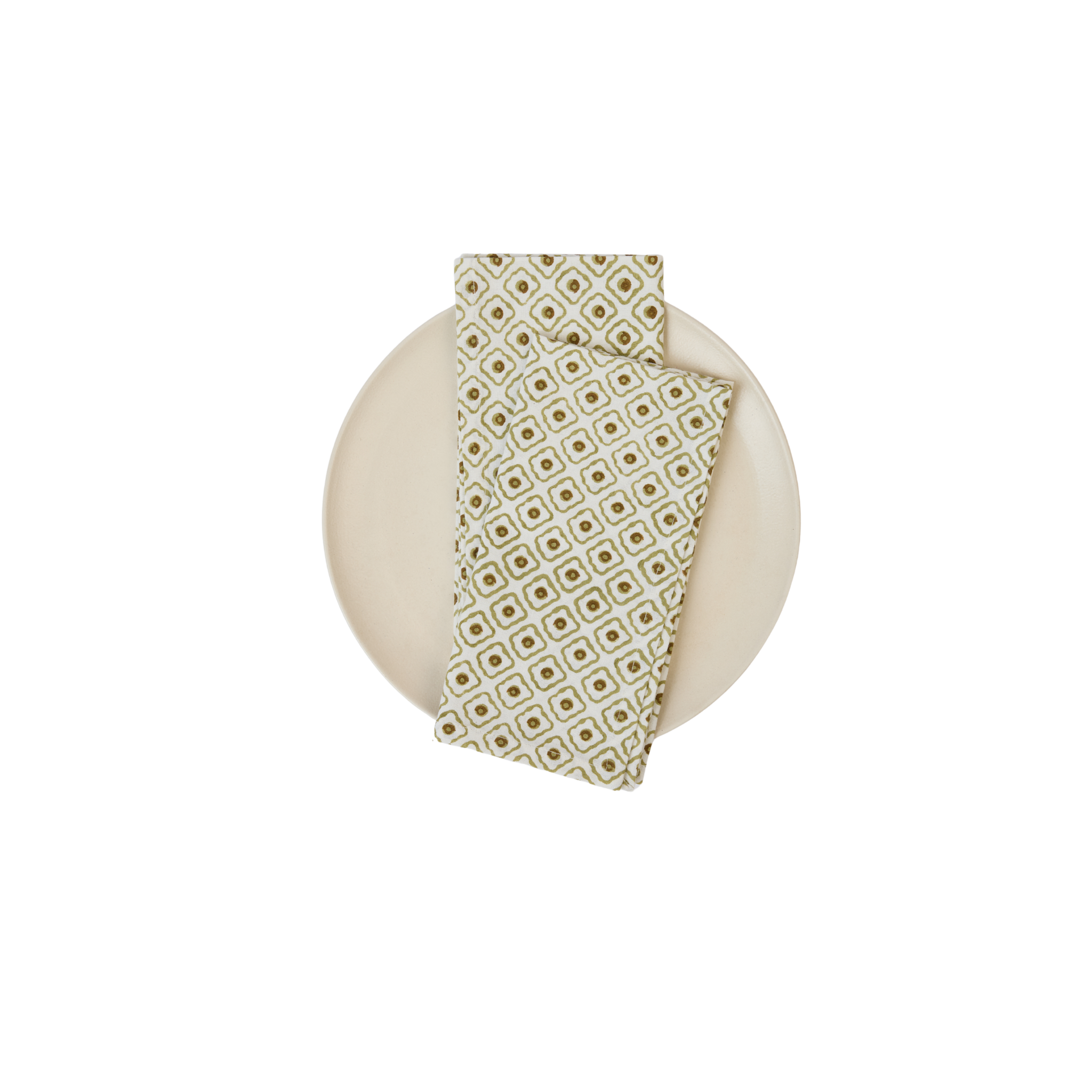 Serviette de table Juliette vert