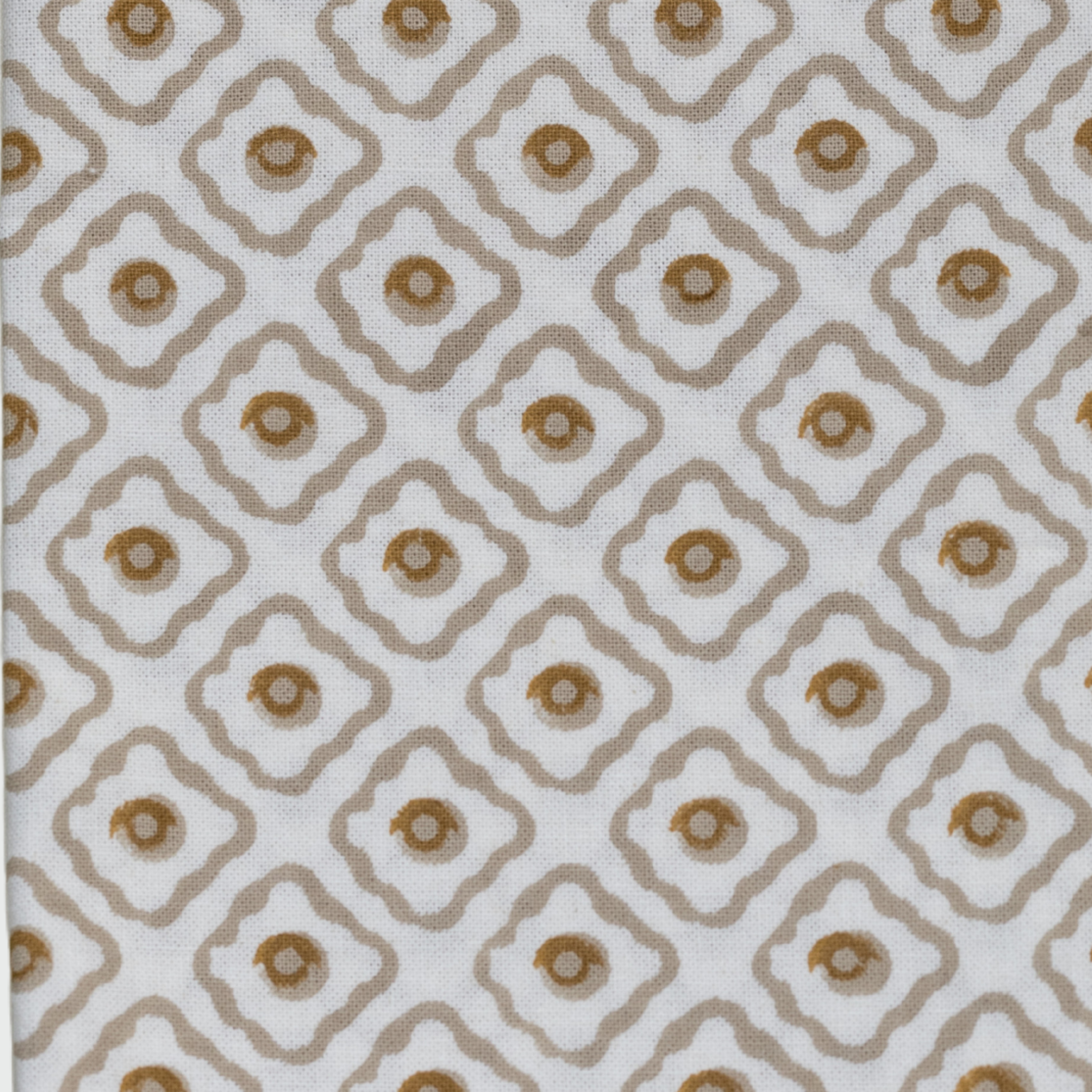 Serviette Juliette moutarde, lot de 4