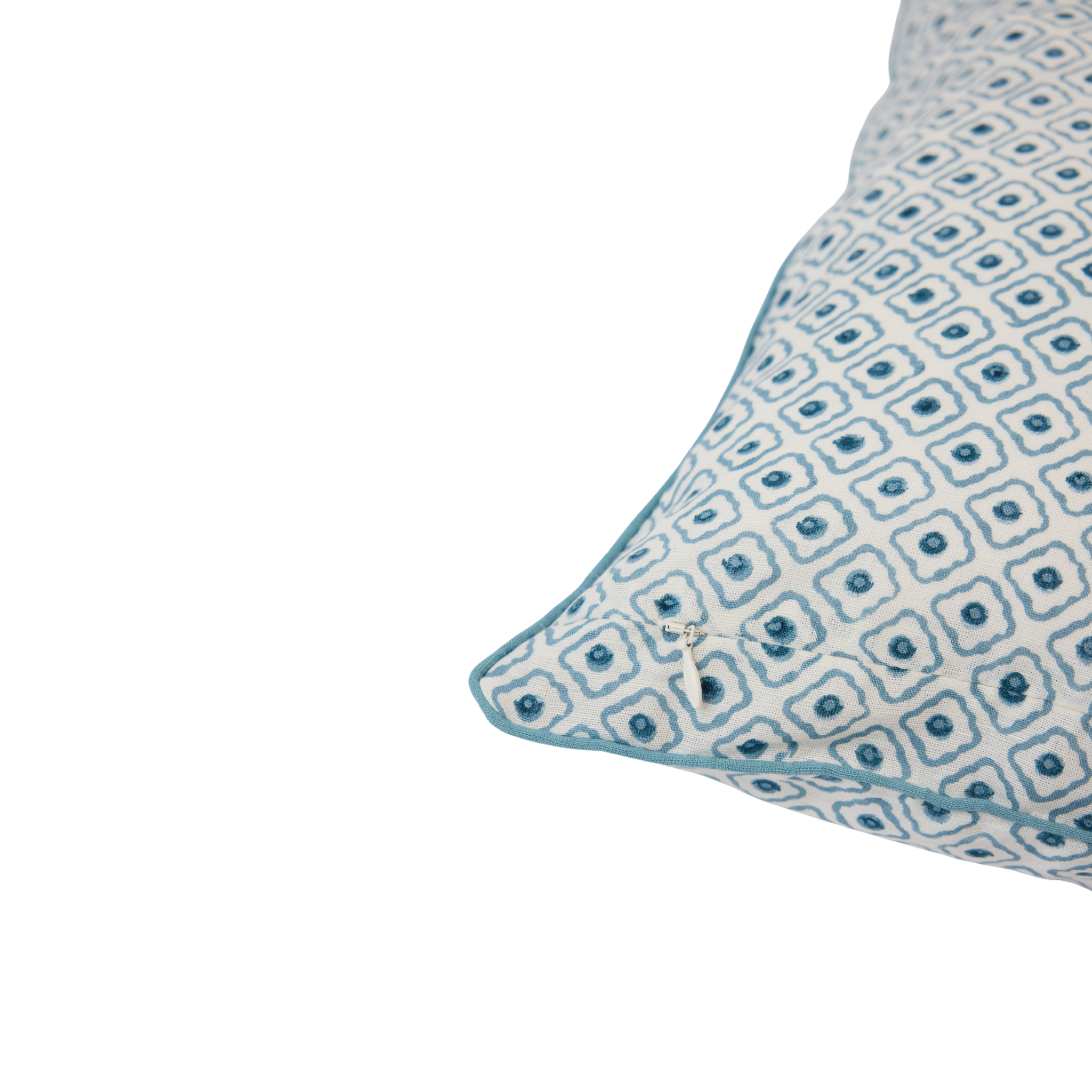 Housse de coussin Juliette, bleu clair