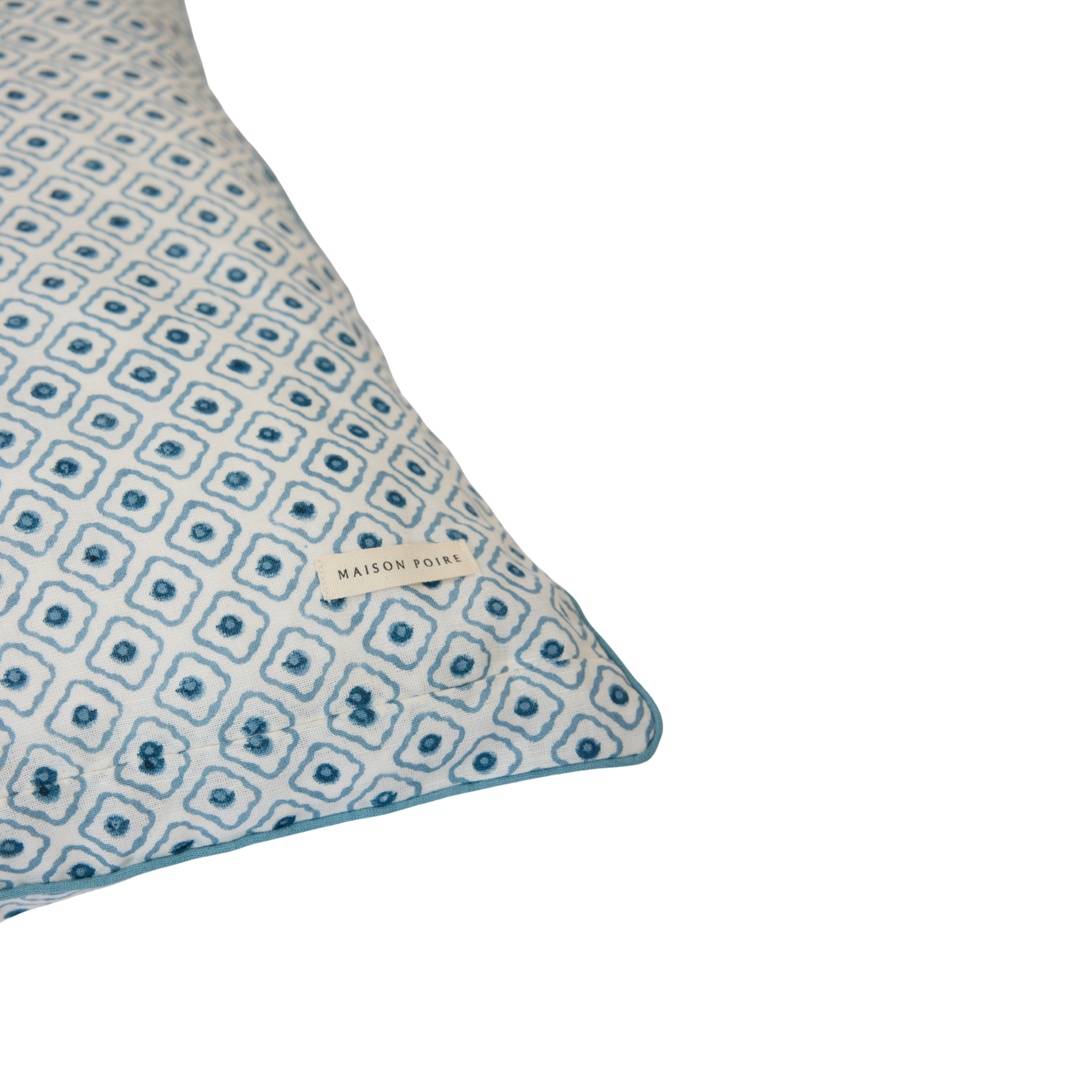 Housse de coussin Juliette, bleu clair