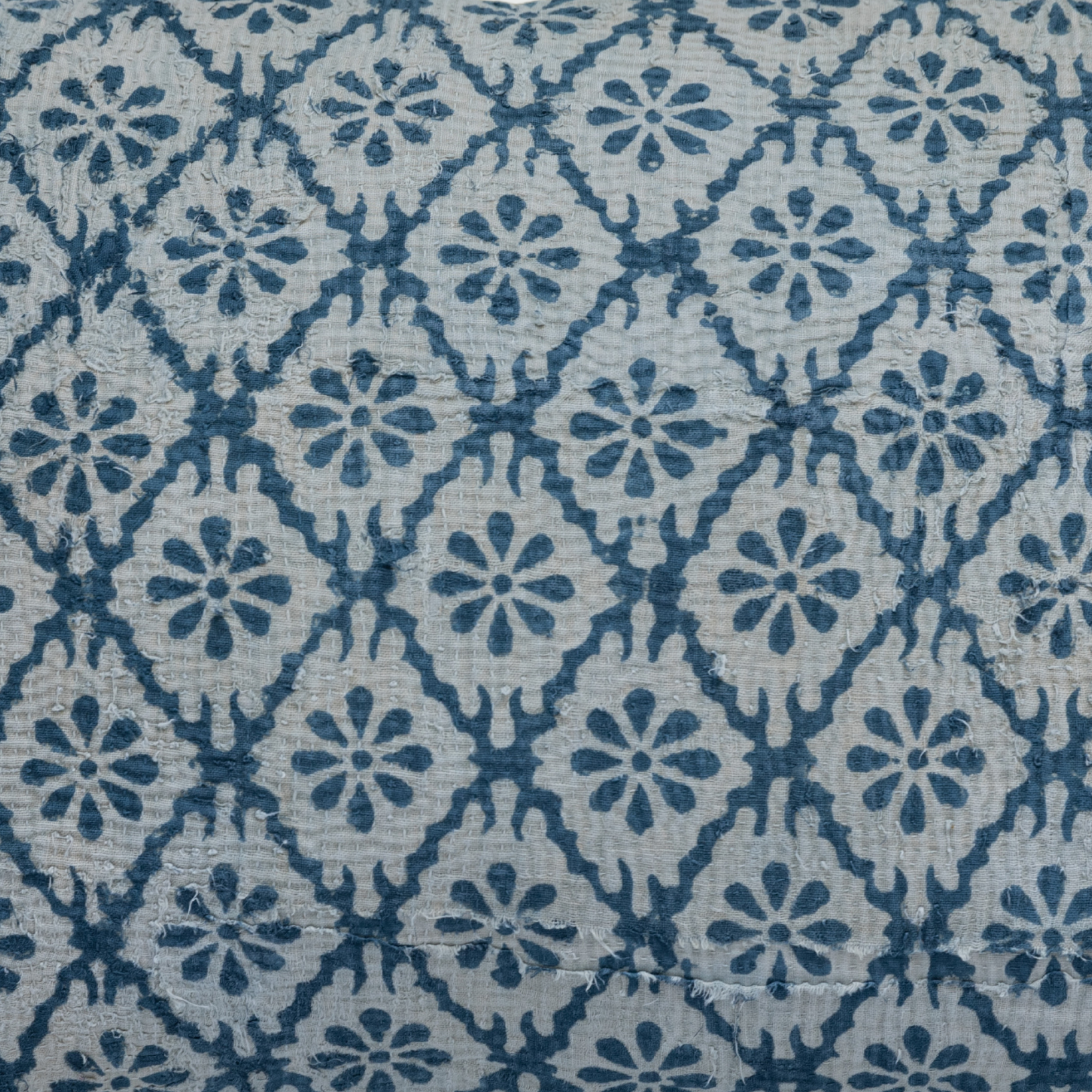 Housse de Coussin Kantha