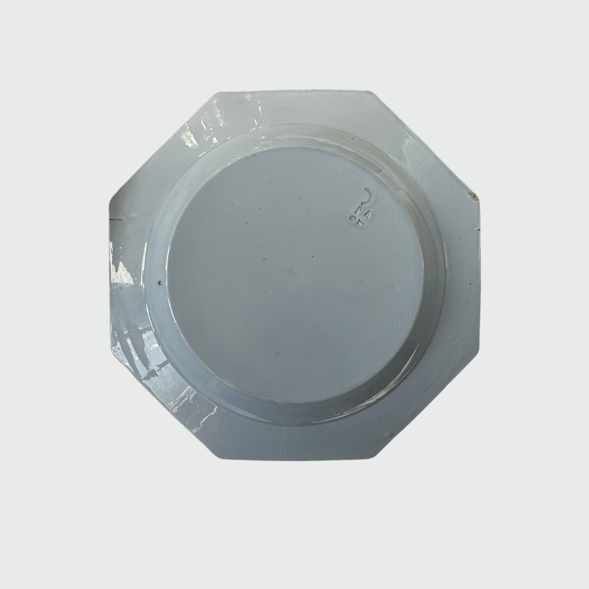 Antique Serving Platter with Pearl Edges