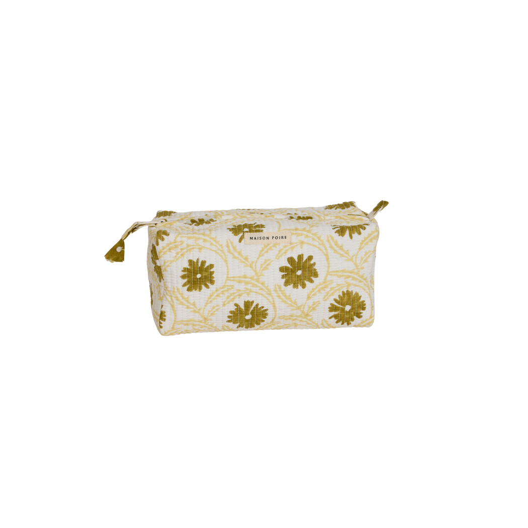 Marguerite Small Toiletry Bag, Olive