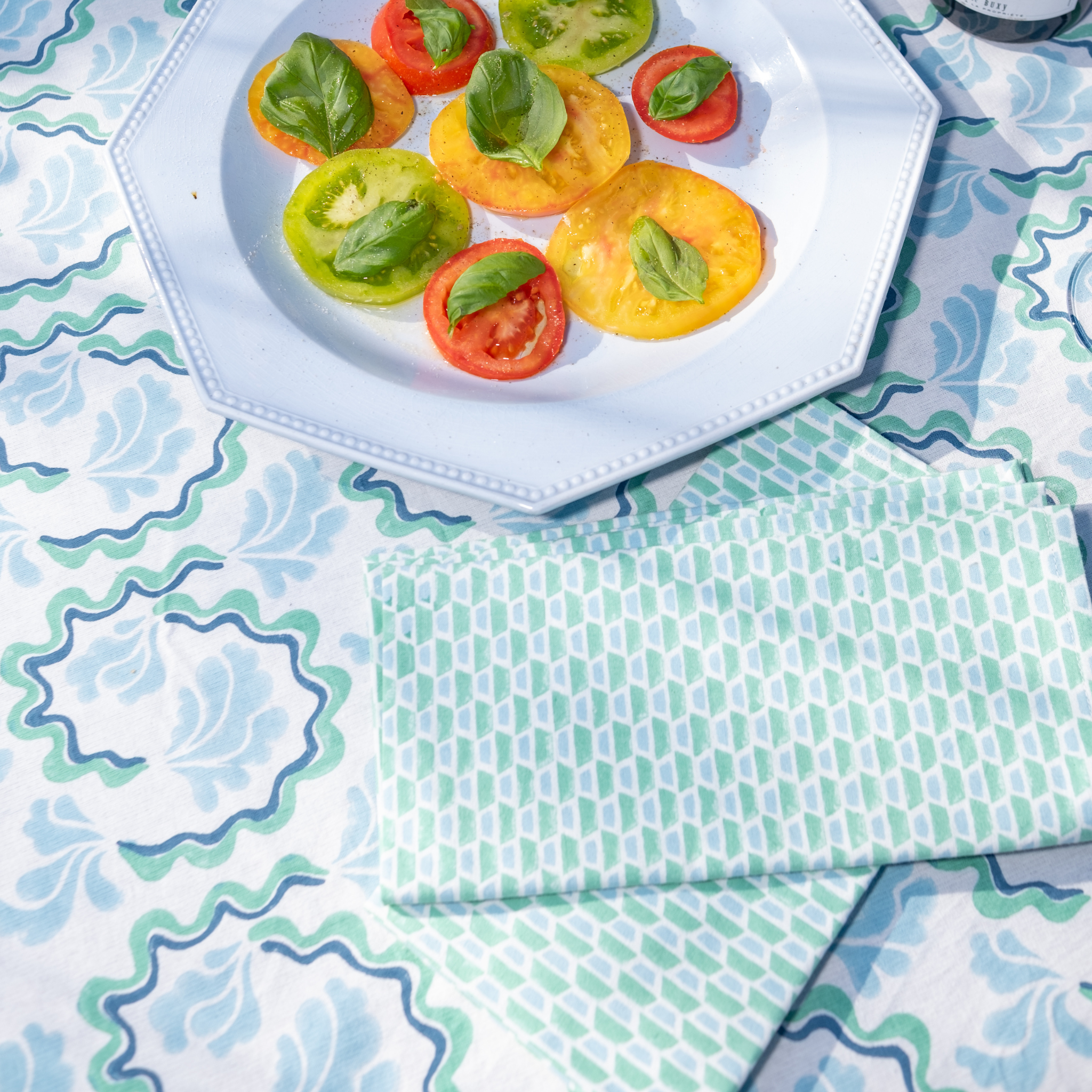 Serviette Lola, Turquoise