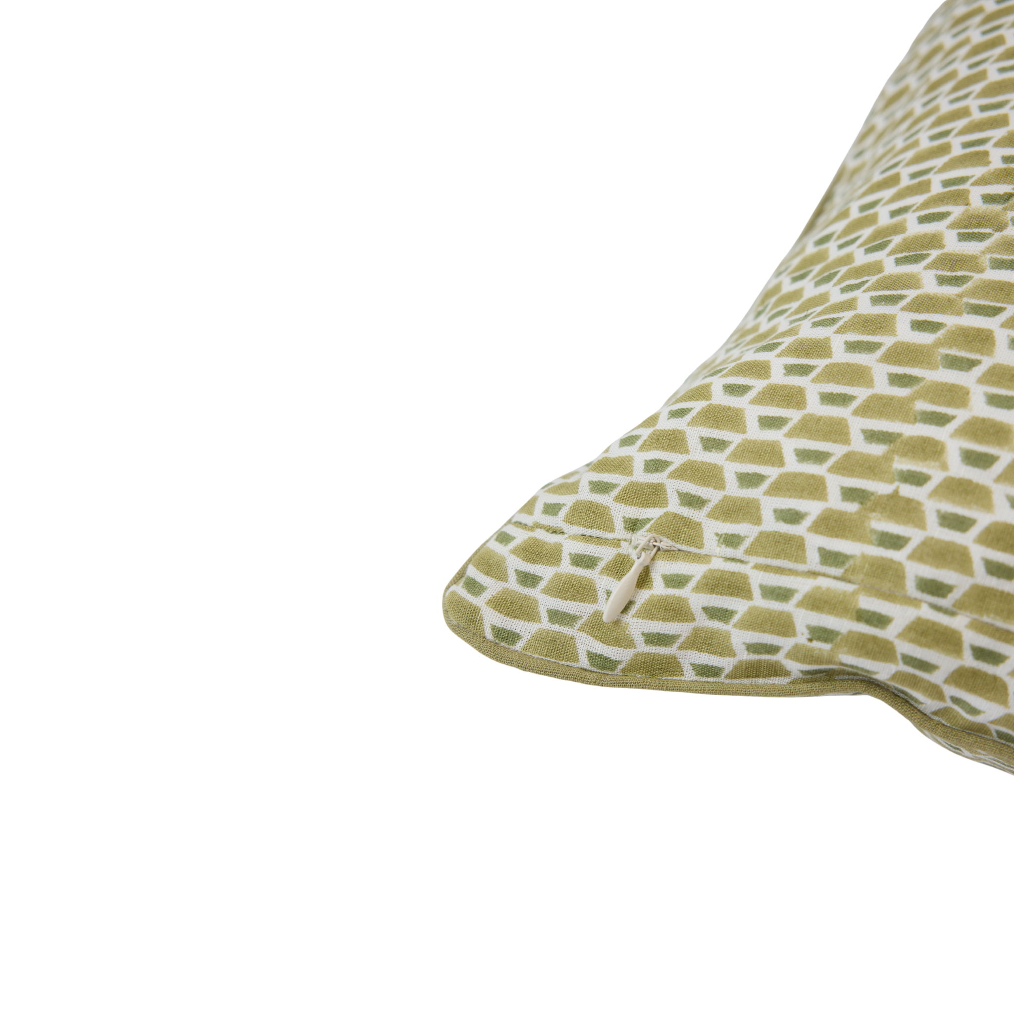 Oliver Throw Pillow Cover, Moss