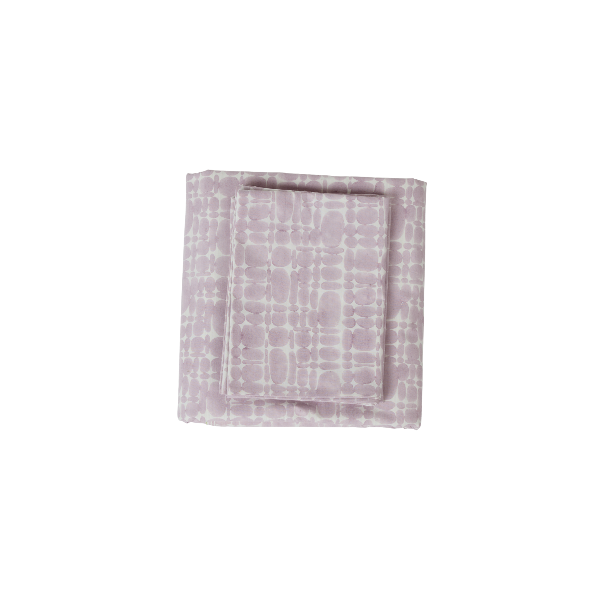 Pierre Reversible Duvet Cover, Lilac
