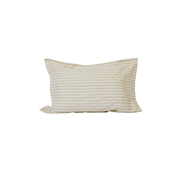 Ticking Stripe Pillow Sham, Sand