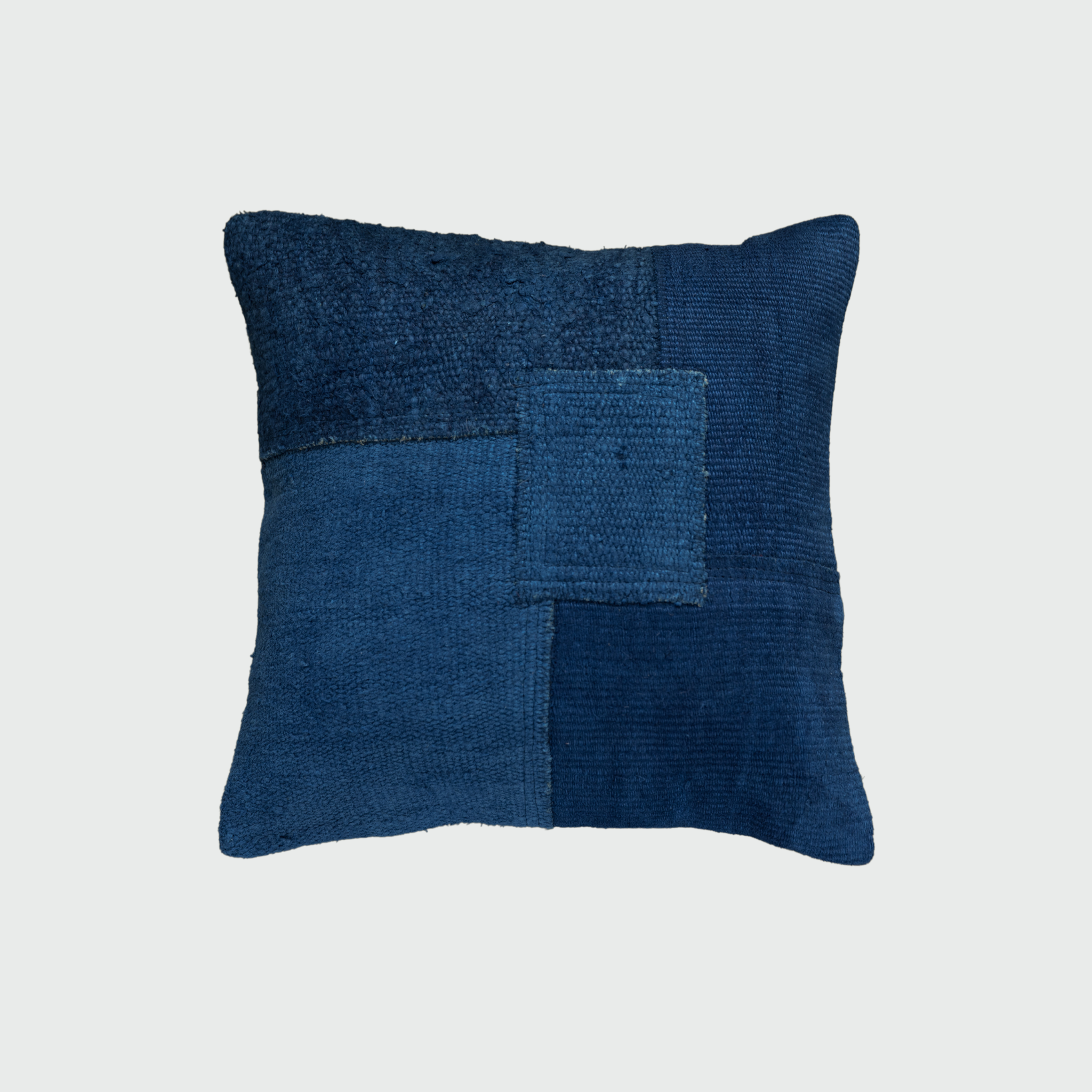 Housse de Coussin bleu