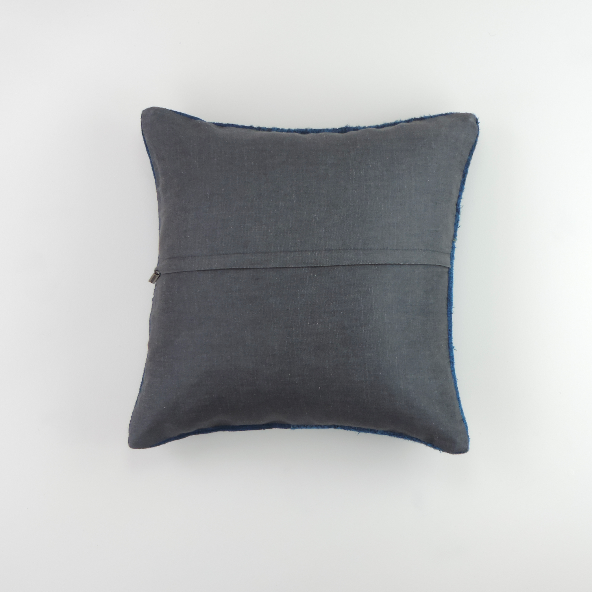 Housse de Coussin bleu