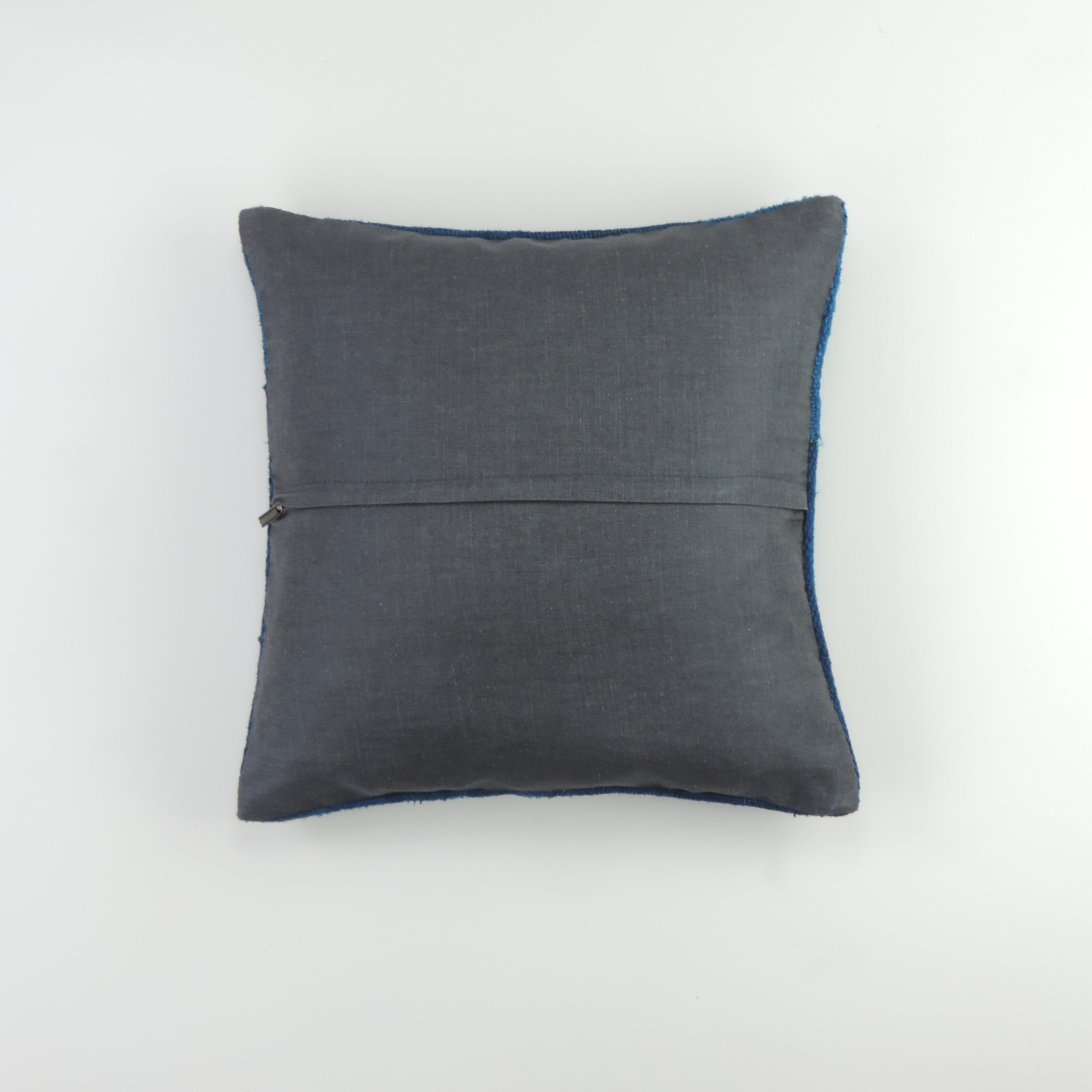 Housse de Coussin bleu