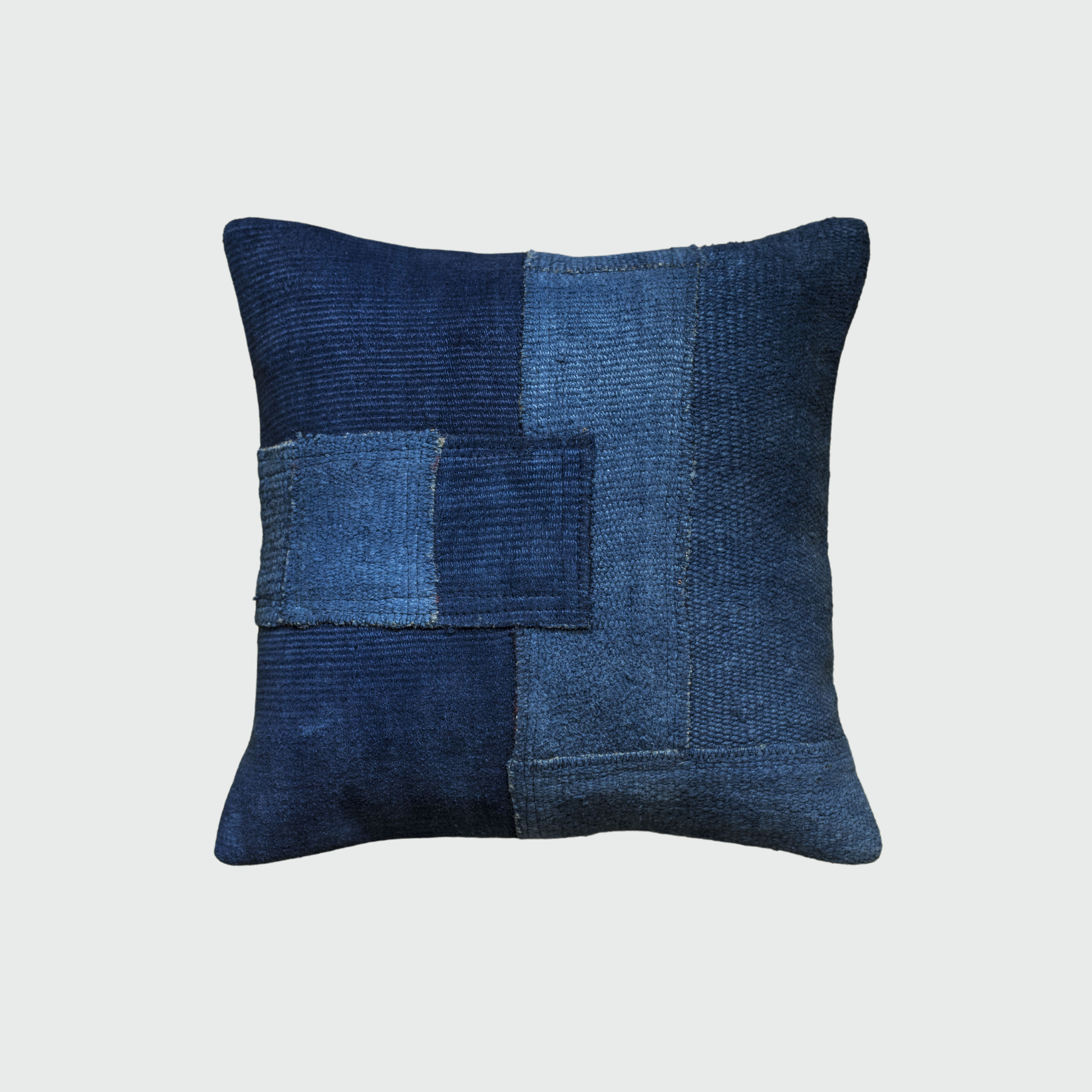 Housse de Coussin bleu